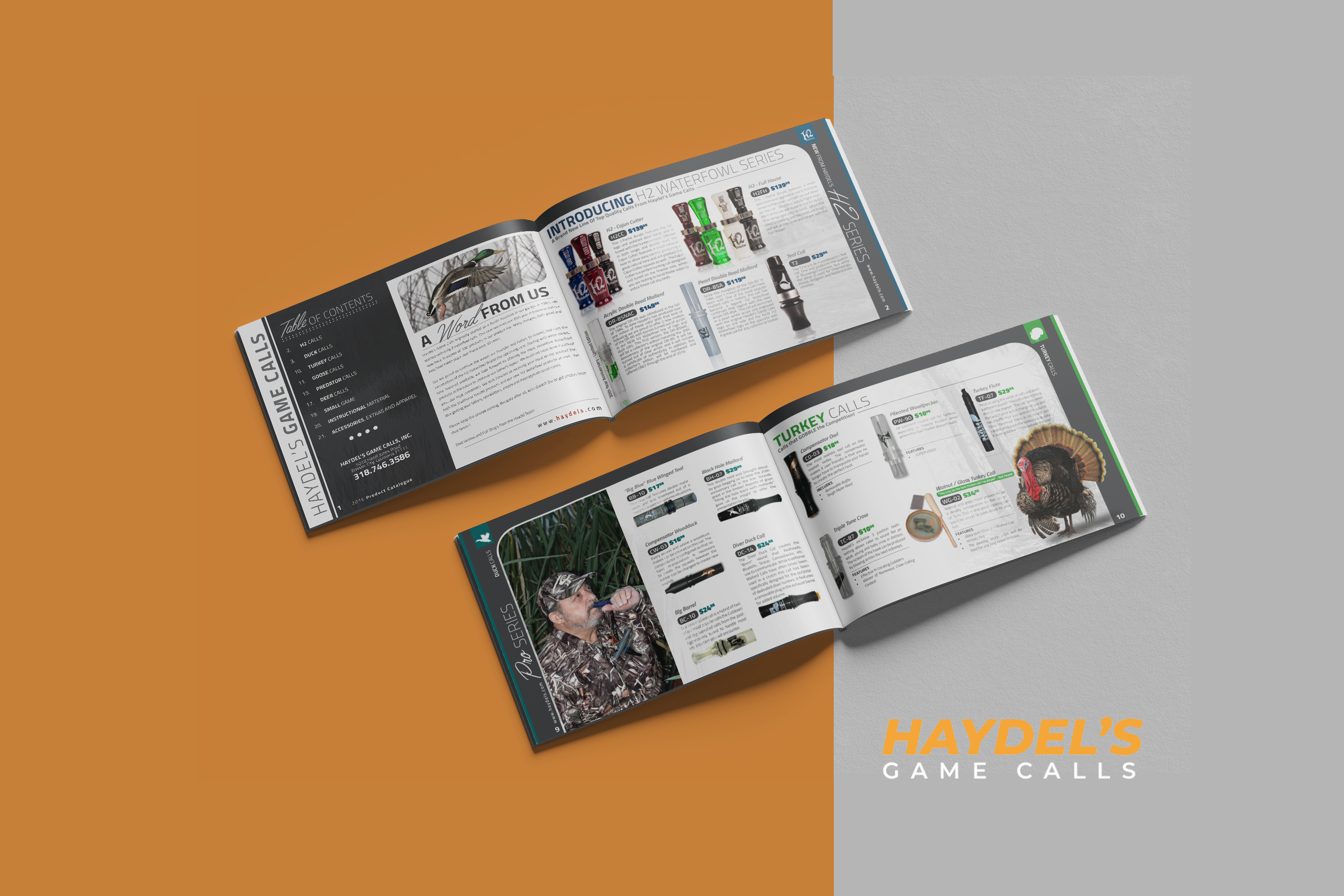 Haydel’s Game Calls 2016 Catalog