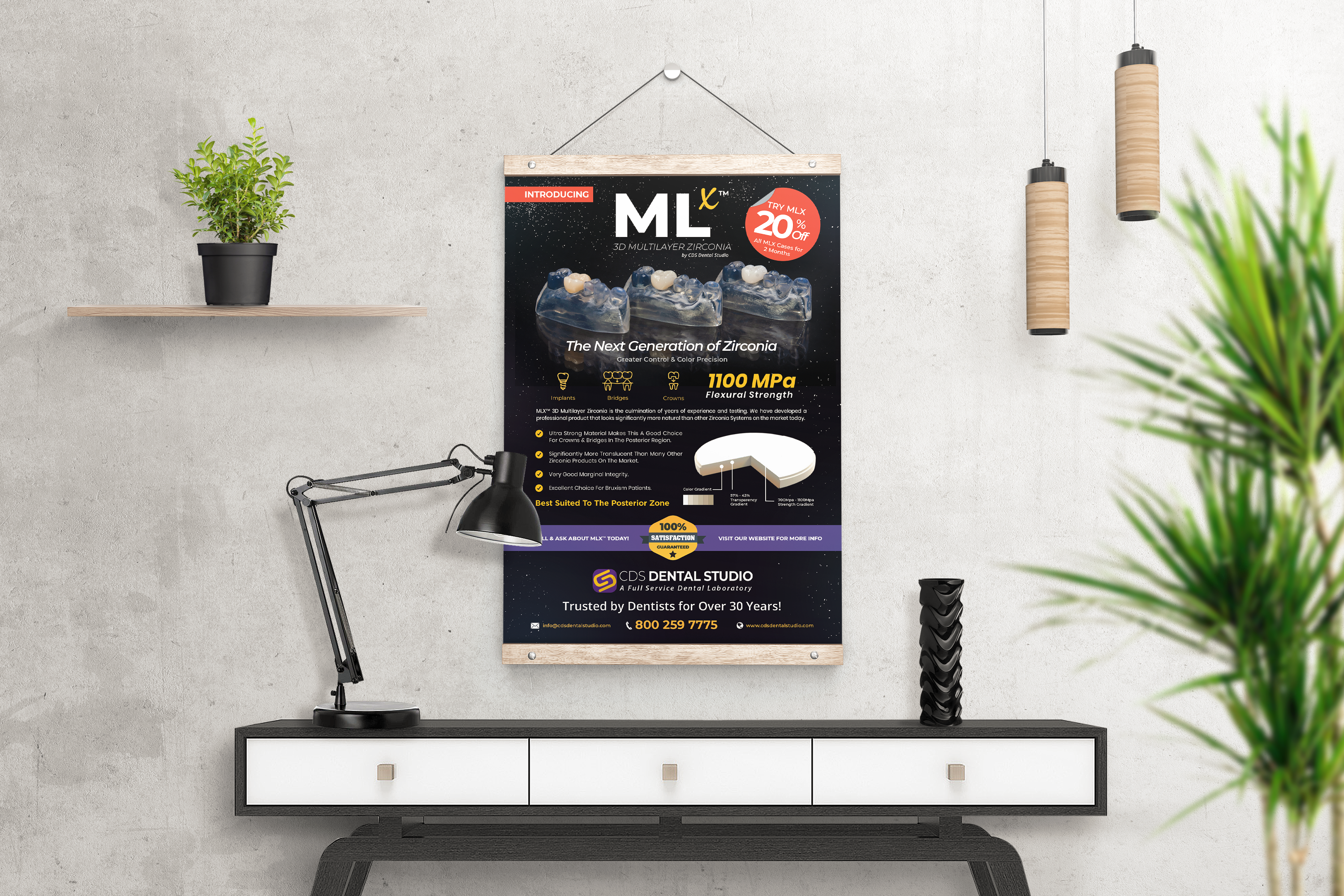 MLX 3D Multi-Layer Zirconia